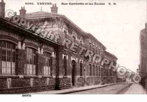 Ville de VANVES, carte postale ancienne