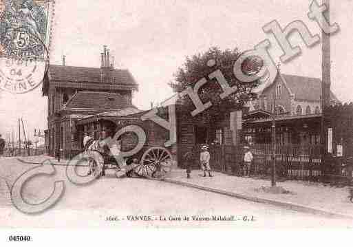 Ville de VANVES, carte postale ancienne