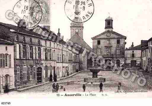 Ville de ANCERVILLE, carte postale ancienne