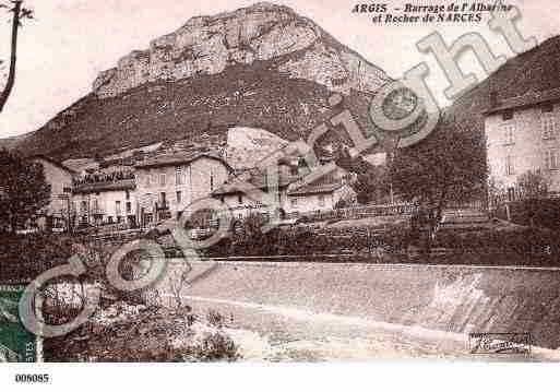 Ville de ARGIS, carte postale ancienne