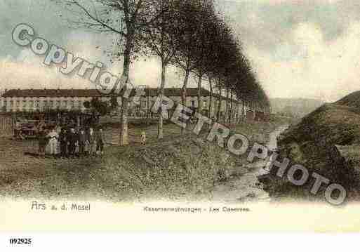 Ville de ARSSURMOSELLE, carte postale ancienne