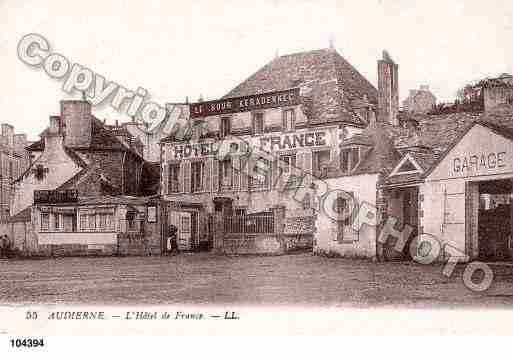 Ville de AUDIERNE, carte postale ancienne