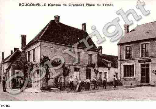 Ville de BOUCONVILLEVAUCLAIR, carte postale ancienne