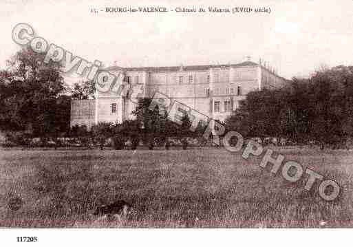 Ville de BOURGLESVALENCE, carte postale ancienne