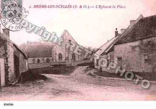 Ville de BRIERESLESSCELLES, carte postale ancienne