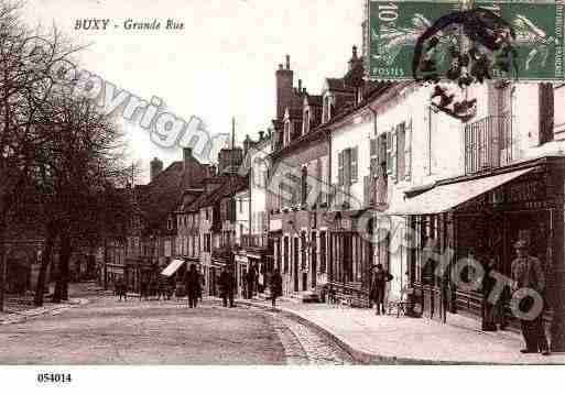 Ville de BUXY, carte postale ancienne