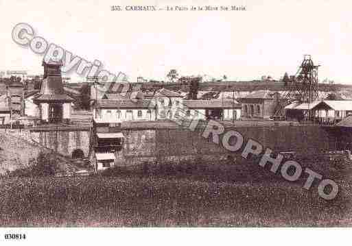 Ville de CARMAUX, carte postale ancienne