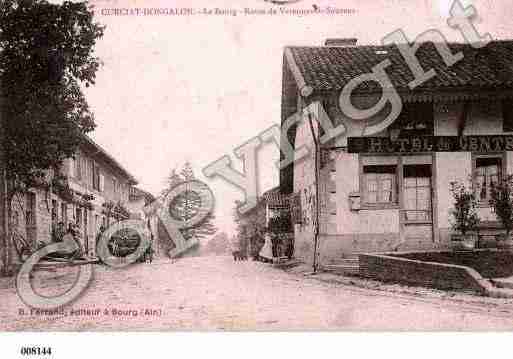 Ville de CURCIATDONGALON, carte postale ancienne