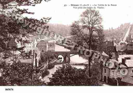 Ville de DINAN, carte postale ancienne