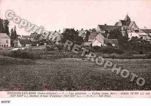 Ville de EPEIGNELESBOIS, carte postale ancienne