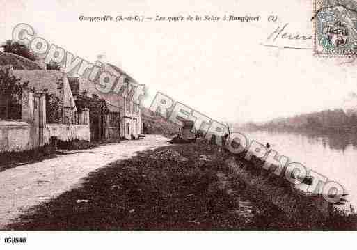 Ville de GARGENVILLE, carte postale ancienne