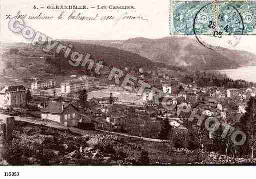 Ville de GERARDMER, carte postale ancienne