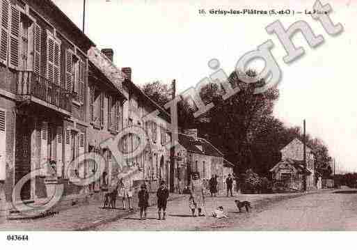 Ville de GRISYLESPLATRES, carte postale ancienne