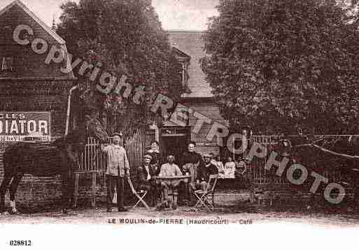 Ville de HAUDRICOURT, carte postale ancienne