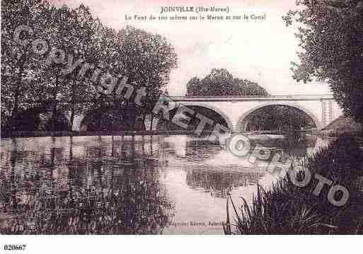 Ville de JOINVILLE, carte postale ancienne