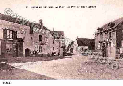 Ville de MAGNYLESHAMEAUX, carte postale ancienne