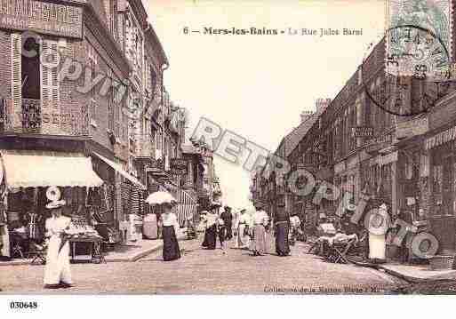 Ville de MERSLESBAINS, carte postale ancienne