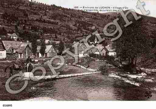 Ville de OO, carte postale ancienne