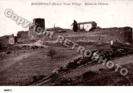 Ville de ROCHEFORTENVALDAINE, carte postale ancienne