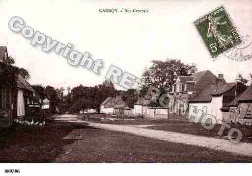 Ville de ROMESCAMPS, carte postale ancienne