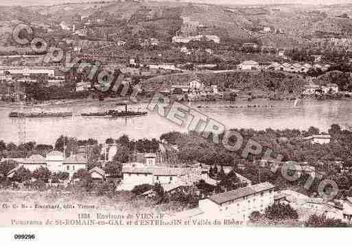 Ville de SAINTROMAINENGAL, carte postale ancienne