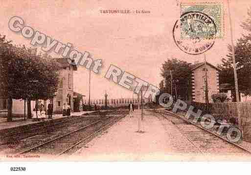 Ville de TANTONVILLE, carte postale ancienne