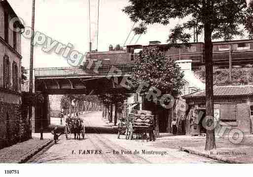 Ville de VANVES, carte postale ancienne