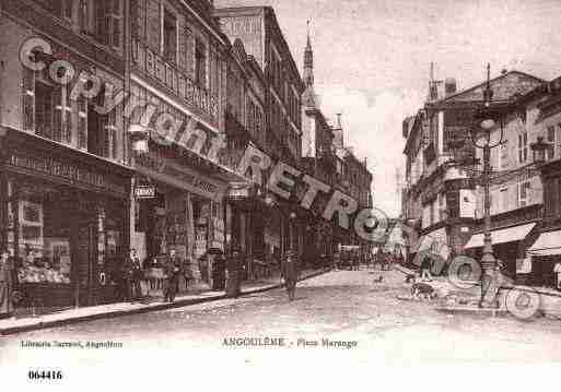 Ville de ANGOULEME, carte postale ancienne