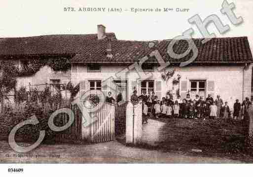 Ville de ARBIGNY, carte postale ancienne