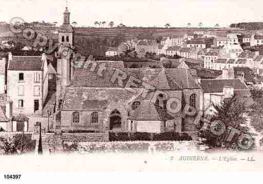 Ville de AUDIERNE, carte postale ancienne