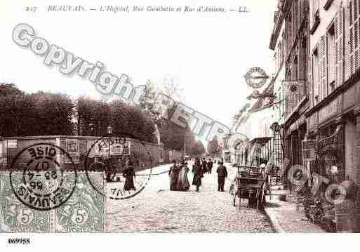 Ville de BEAUVAIS, carte postale ancienne