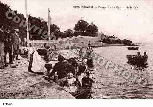 Ville de BENODET, carte postale ancienne