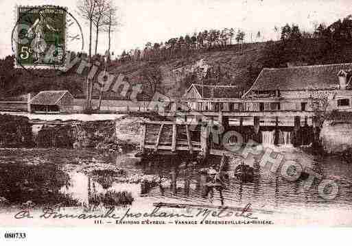 Ville de BERENGEVILLELACAMPAGNE, carte postale ancienne