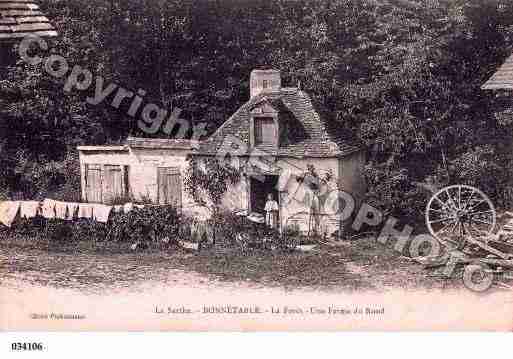 Ville de BONNETABLE, carte postale ancienne