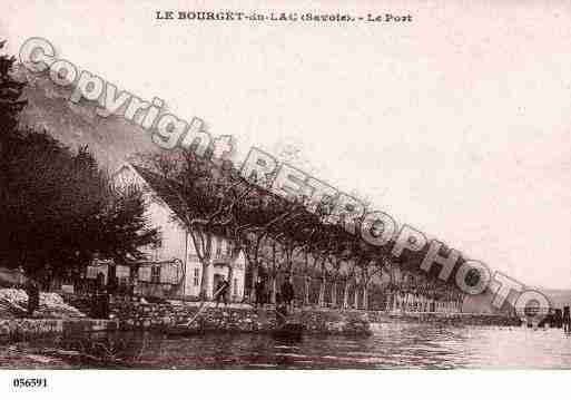 Ville de BOURGETDULAC(LE), carte postale ancienne