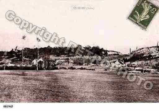 Ville de BOUVESSEQUIRIEU, carte postale ancienne