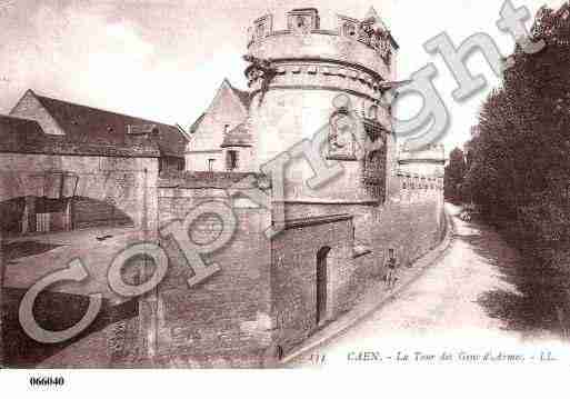 Ville de CAEN, carte postale ancienne