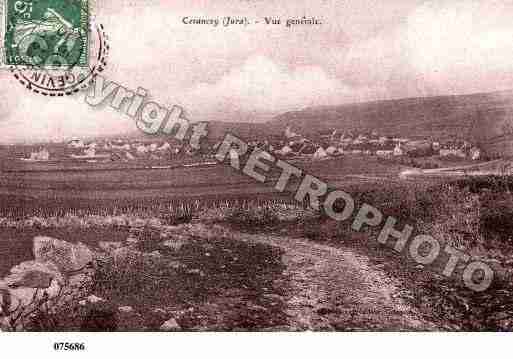 Ville de CESANCEY, carte postale ancienne