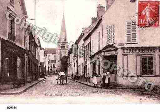 Ville de CHAUMESENBRIE, carte postale ancienne