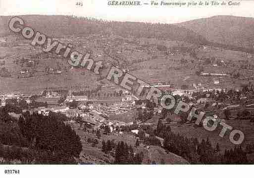 Ville de GERARDMER, carte postale ancienne