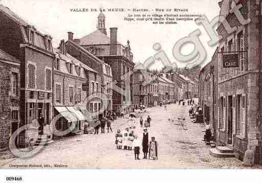 Ville de HAYBES, carte postale ancienne