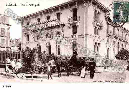 Ville de LUXEUILLESBAINS, carte postale ancienne