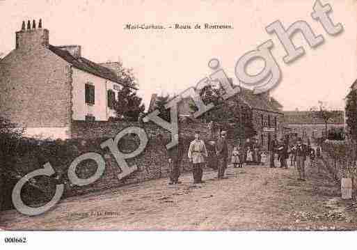 Ville de MAELCARHAIX, carte postale ancienne