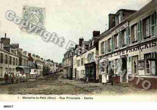 Ville de MARSEILLEENBEAUVAISISLEPETIT, carte postale ancienne