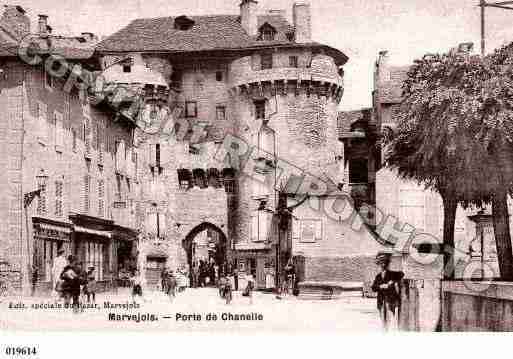 Ville de MARVEJOLS, carte postale ancienne