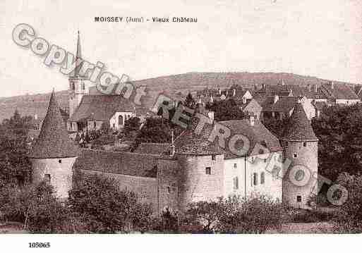 Ville de MOISSEY, carte postale ancienne