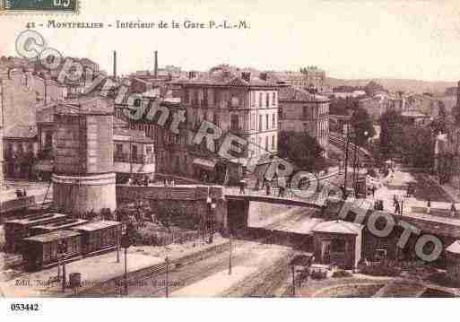 Ville de MONTPELLIER, carte postale ancienne