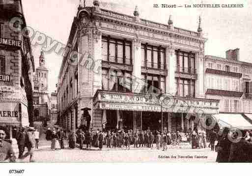 Ville de NIORT, carte postale ancienne