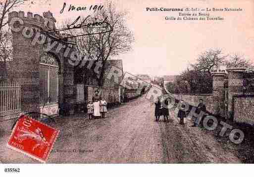 Ville de PETITCOURONNE, carte postale ancienne