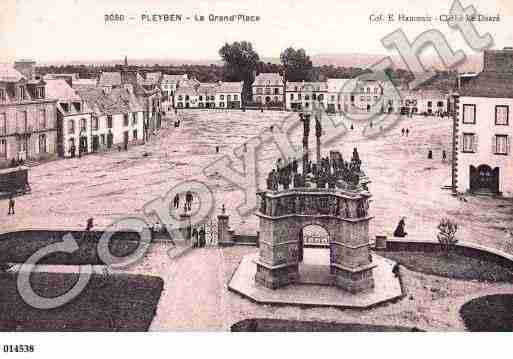 Ville de PLEYBEN, carte postale ancienne